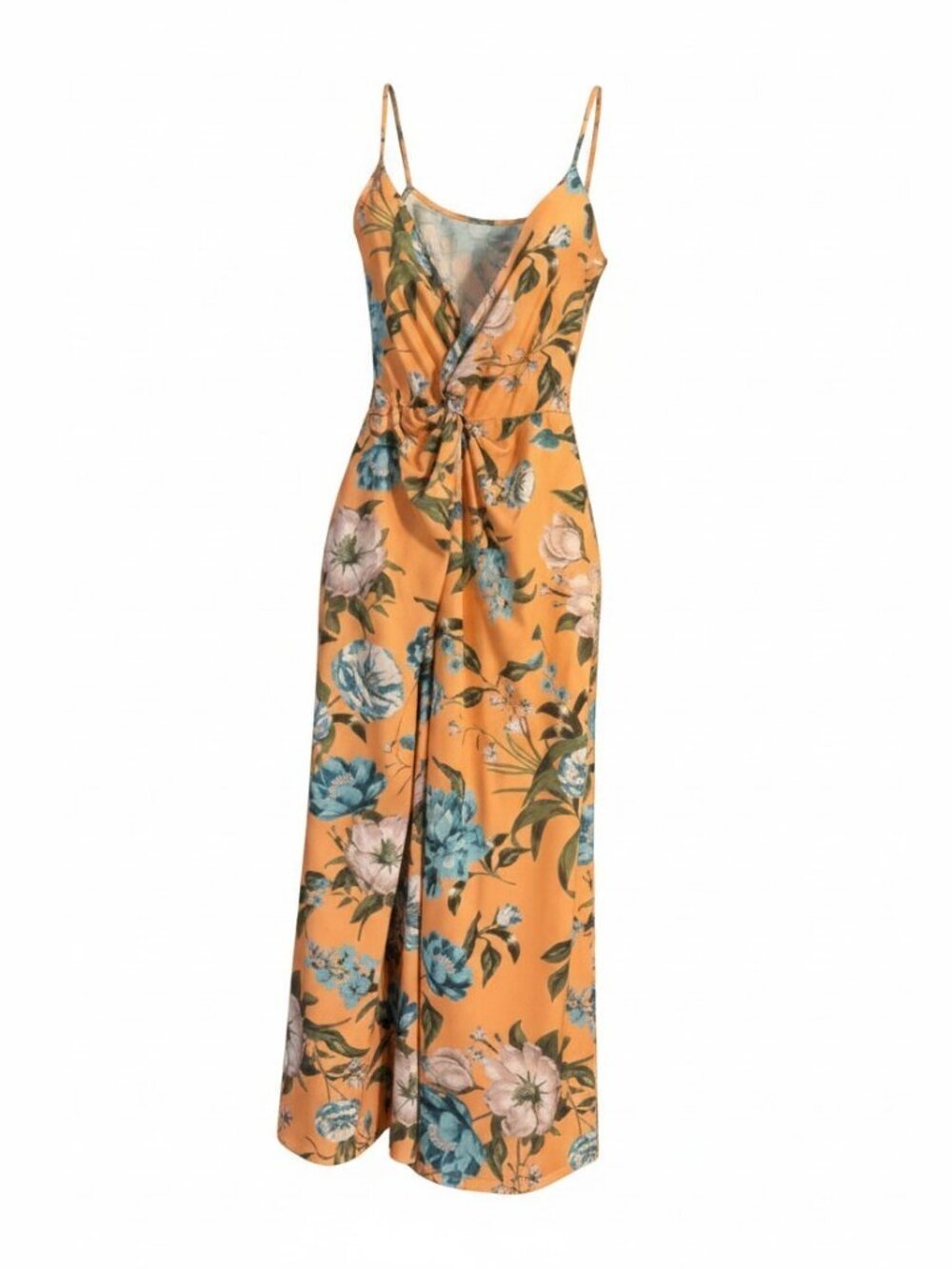 Rachel Rachel Roy NWOT Maxi Spaghetti Straps Gathered Dress Large